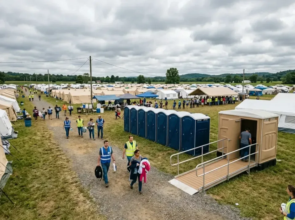 disaster-relief-camp-restrooms-010 — frequently asked questions, Dumpster & Portable Bathrooms Rental in Hockessin, DE